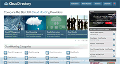 Desktop Screenshot of clouddir.co.uk