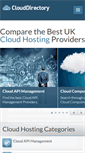Mobile Screenshot of clouddir.co.uk